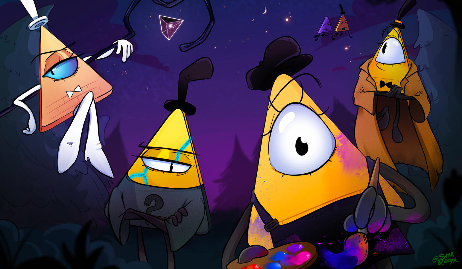 Bill Cipher AUs (2025)